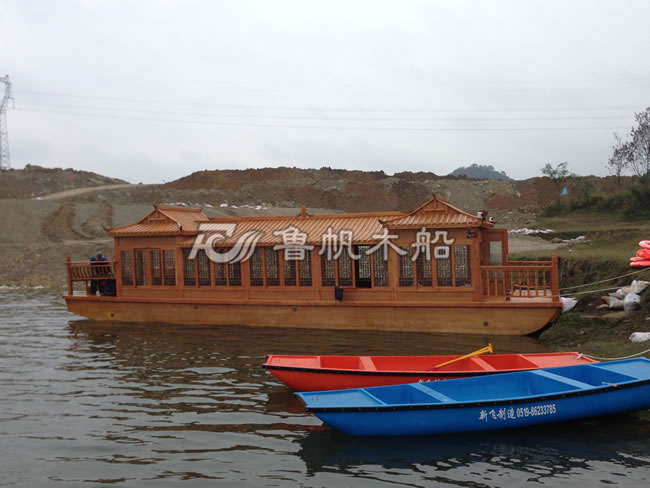 景區(qū)公園觀光會(huì)議畫(huà)舫船